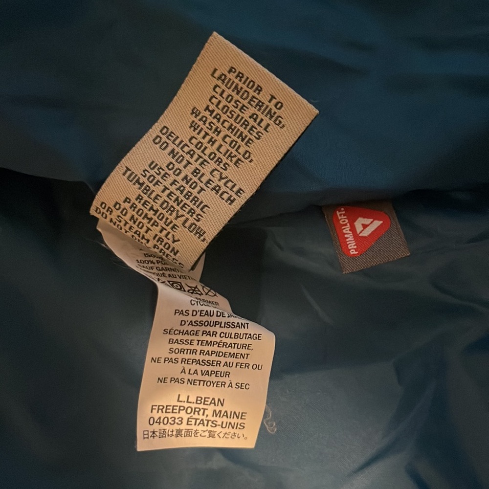 L.L.Bean puffer Down jacket - Picture 10 of 12